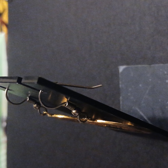 Vintage butterfly earrings - Picture 2 of 5